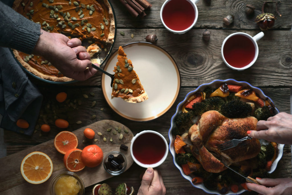 Thanksgiving meal