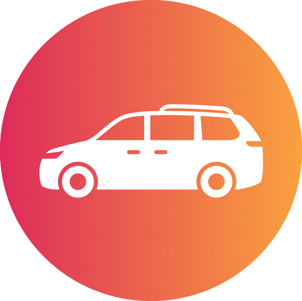 minivan car icon