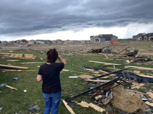 Tornado Damage in Elkhorn